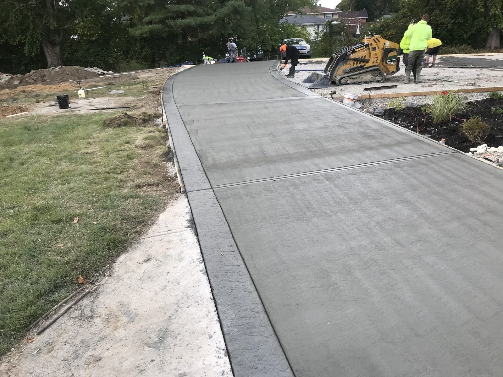 Concrete Driveways project by Copano Concrete