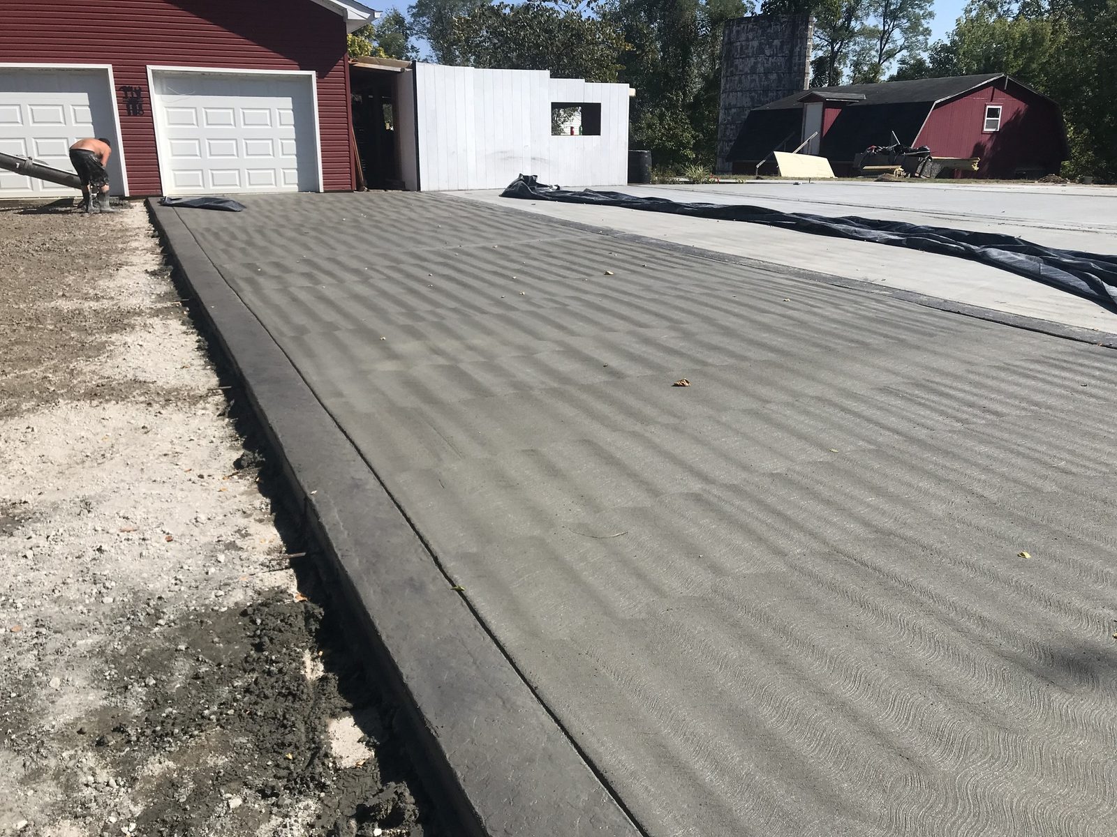 Concrete Driveways project by Copano Concrete