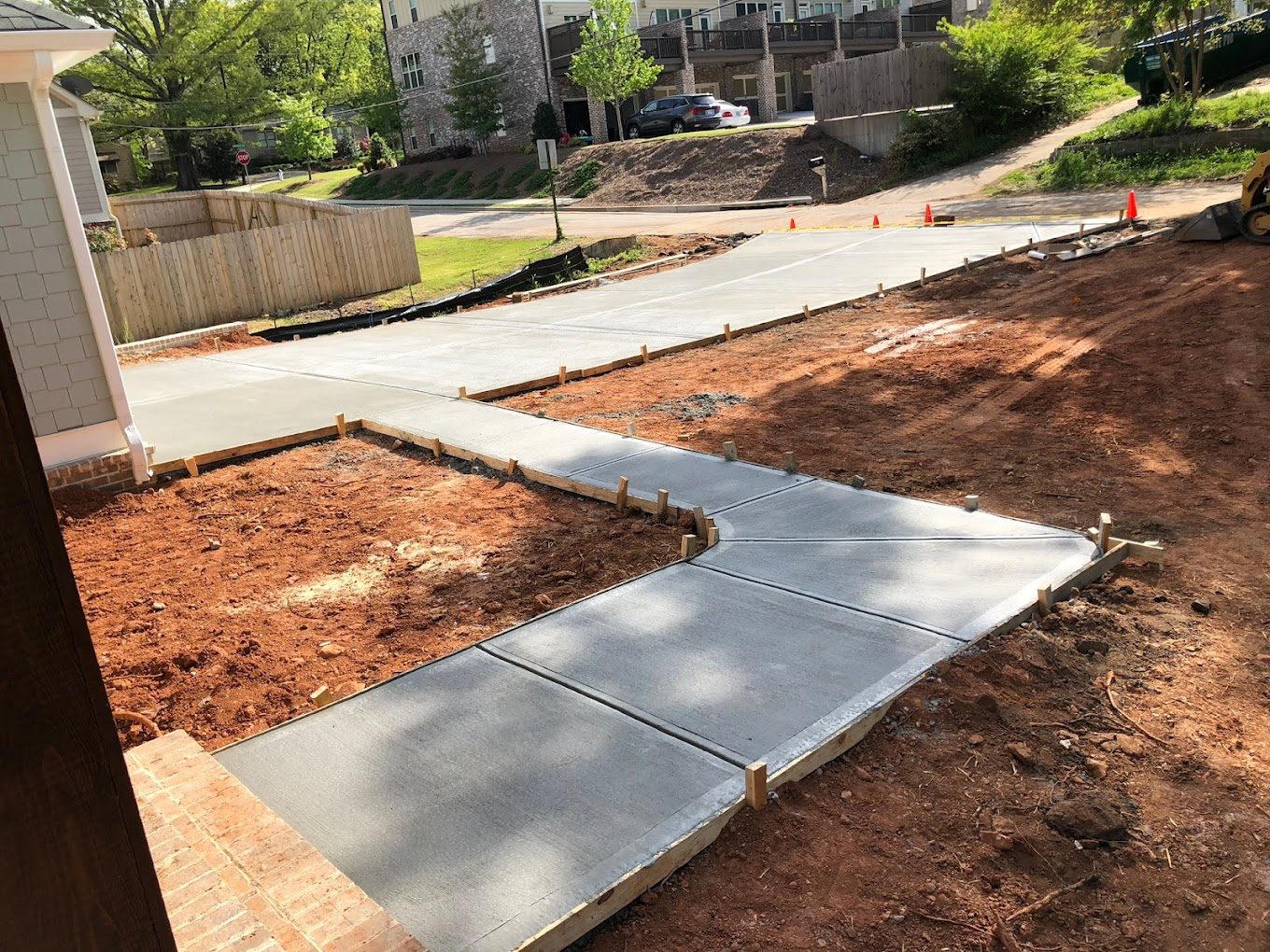 Concrete Driveways project by Copano Concrete