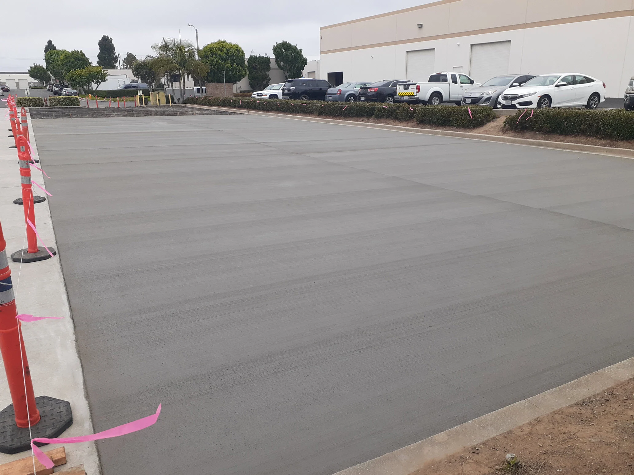Concrete Parking Lots project by Copano Concrete