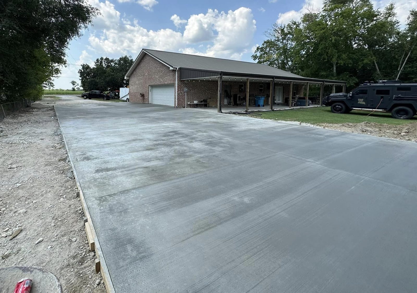 Concrete Parking Lots project by Copano Concrete