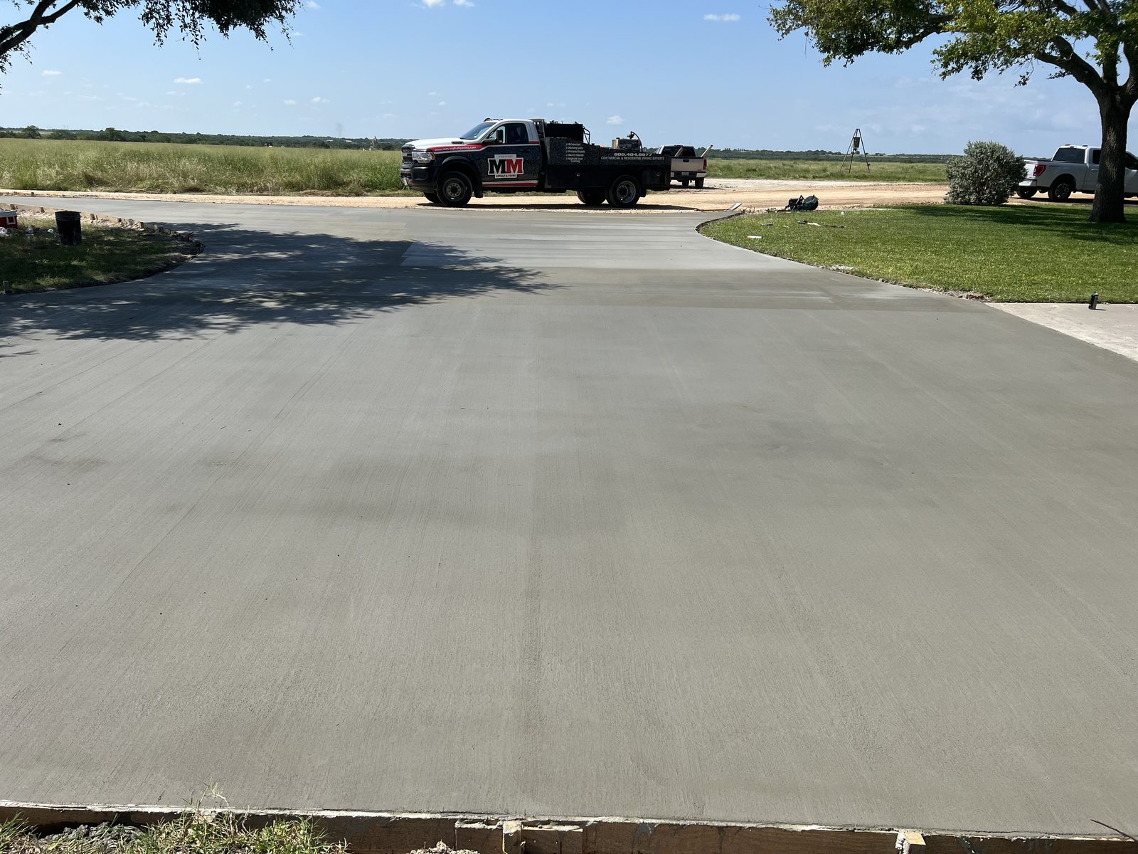 Concrete Parking Lots project by Copano Concrete