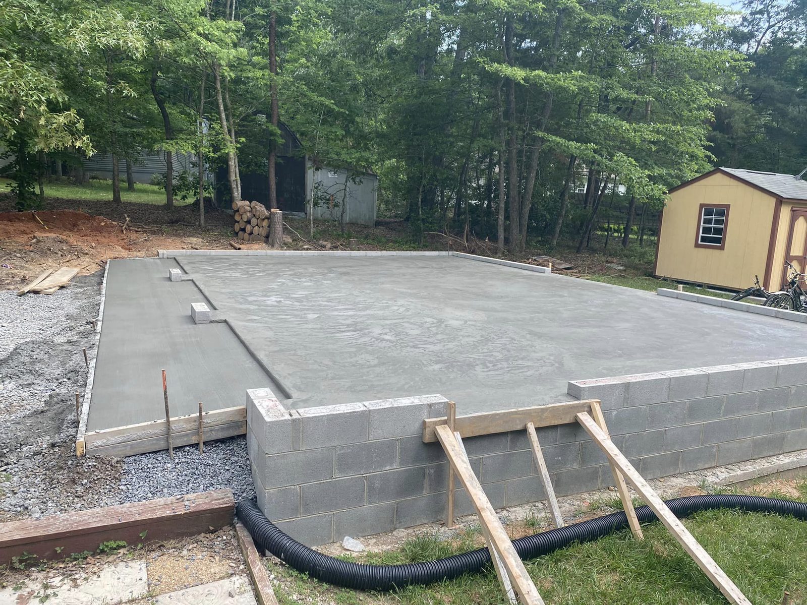 Industrial Concrete project by Copano Concrete