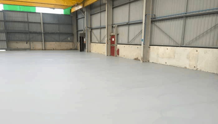 Industrial Concrete project by Copano Concrete