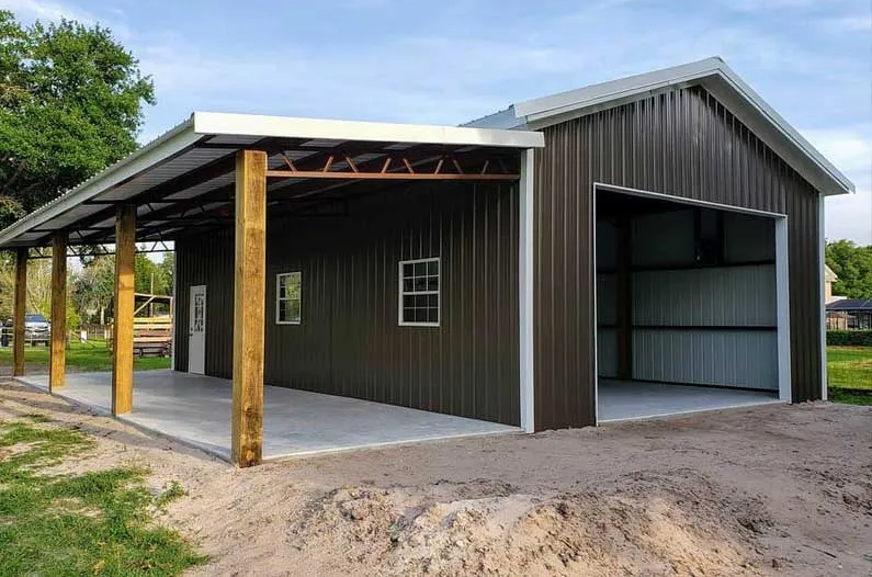Metal Building Construction by Copano Concrete & Asphalt